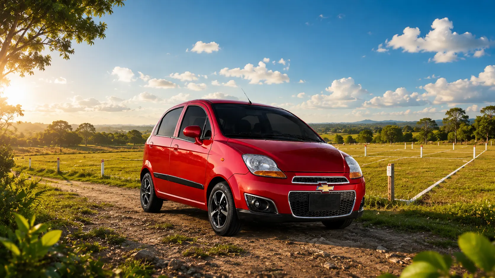 Chevrolet Spark Life 2015 rojo