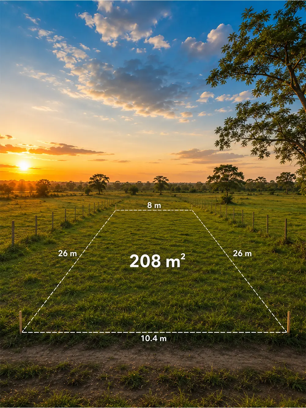 Lote de 208 m² en Acacías, Meta